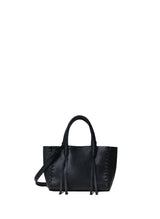 Mini Totes Callista Crafts Micro Tote Grained Leather Black O/S / Black Apoella
