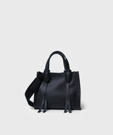 Mini Totes Callista Crafts Mini Tote 23 Grained Leather Black O/S / Black Apoella