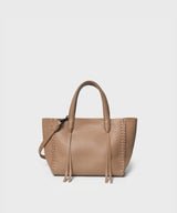 Mini Totes Callista Crafts Mini Tote Grained Leather Camel O/S Apoella