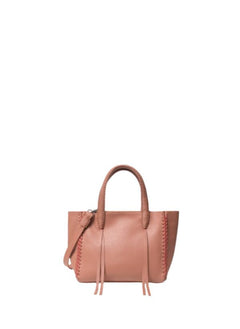 Mini Totes Callista Crafts Mini Tote Grained Leather Peach O/S / Peach Apoella
