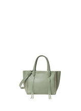 Mini Totes Callista Crafts Mini Tote Grained Leather Sage O/S / Sage Apoella