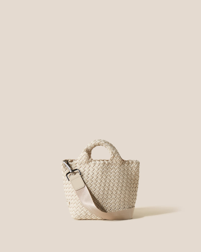 Mini Totes Naghedi St. Barths Petite Tote Ecru O/S Apoella