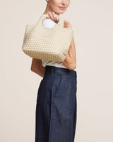 Mini Totes Naghedi St. Barths Small Tote Ecru O/S Apoella