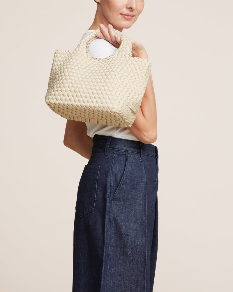 Mini Totes Naghedi St. Barths Small Tote Ecru O/S Apoella