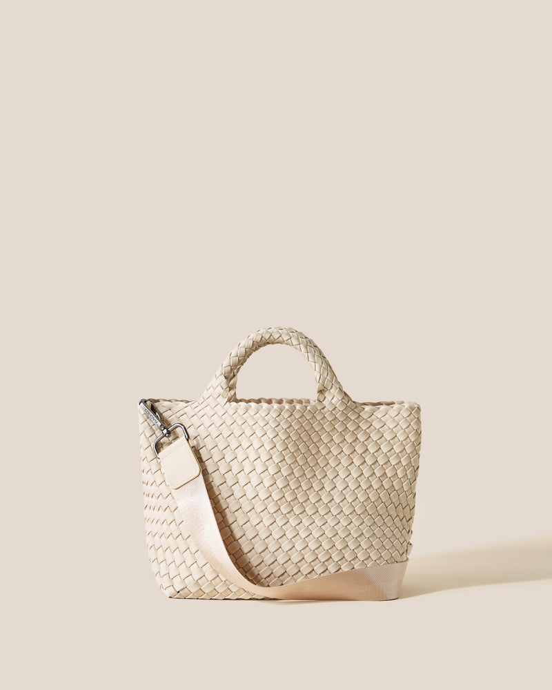Mini Totes Naghedi St. Barths Small Tote Ecru O/S Apoella