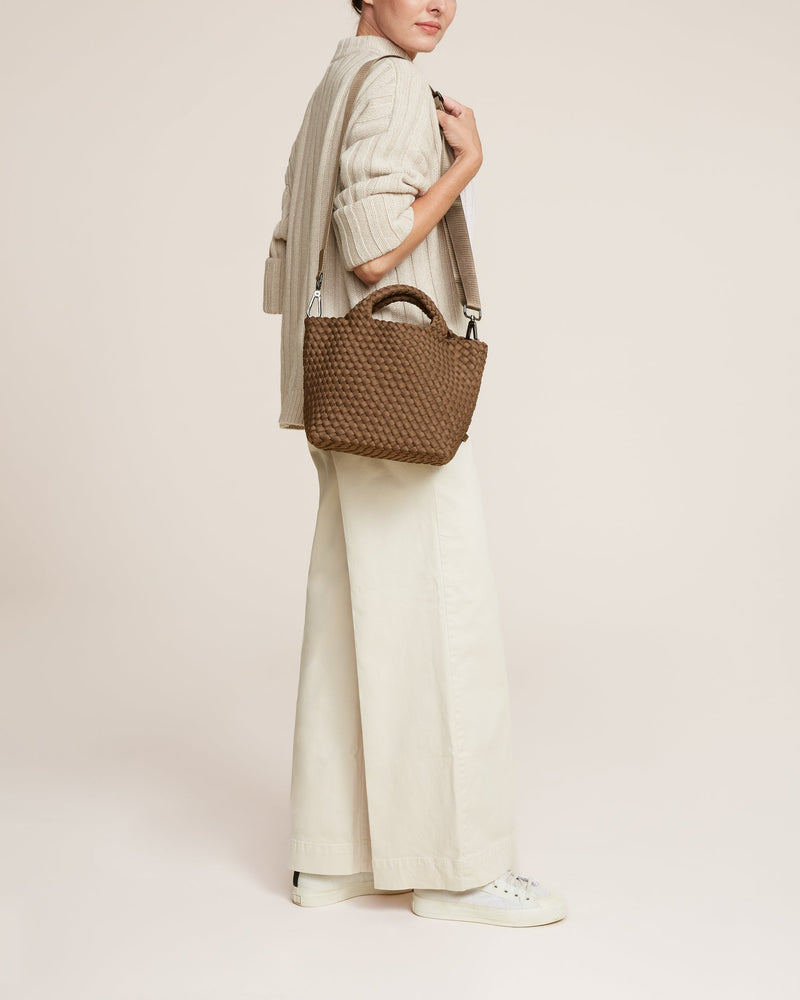 Mini Totes Naghedi St. Barths Small Tote Mink Brown O/S Apoella