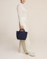 Mini Totes Naghedi St. Barths Small Tote Navy O/S Apoella