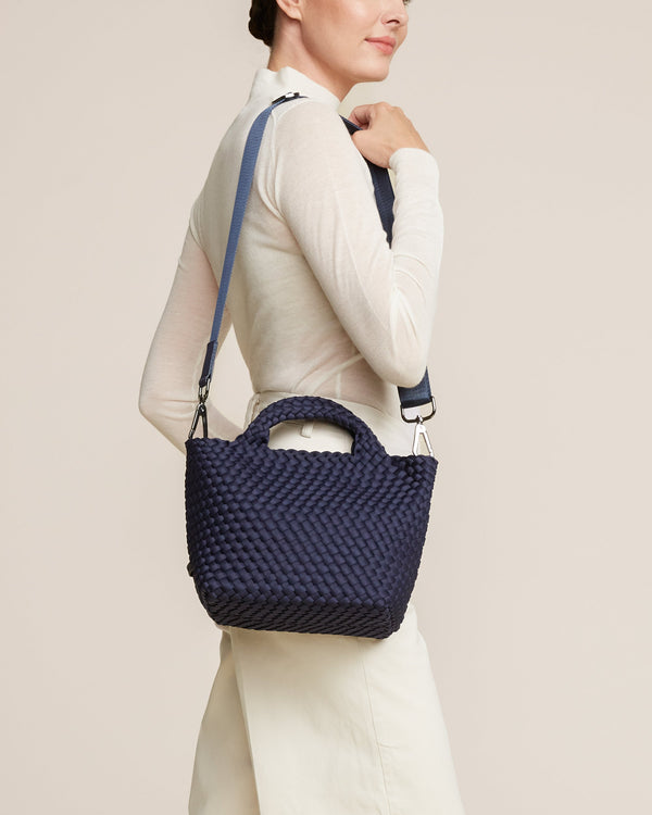 Mini Totes Naghedi St. Barths Small Tote Navy O/S Apoella