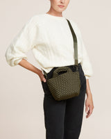 Mini Totes Naghedi St Barths Tote Petite Olive O/S Apoella