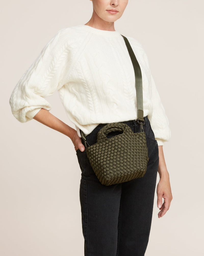 Mini Totes Naghedi St Barths Tote Petite Olive O/S Apoella