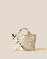 Mini Totes Naghedi Tangier Tote Small Ecru O/S Apoella