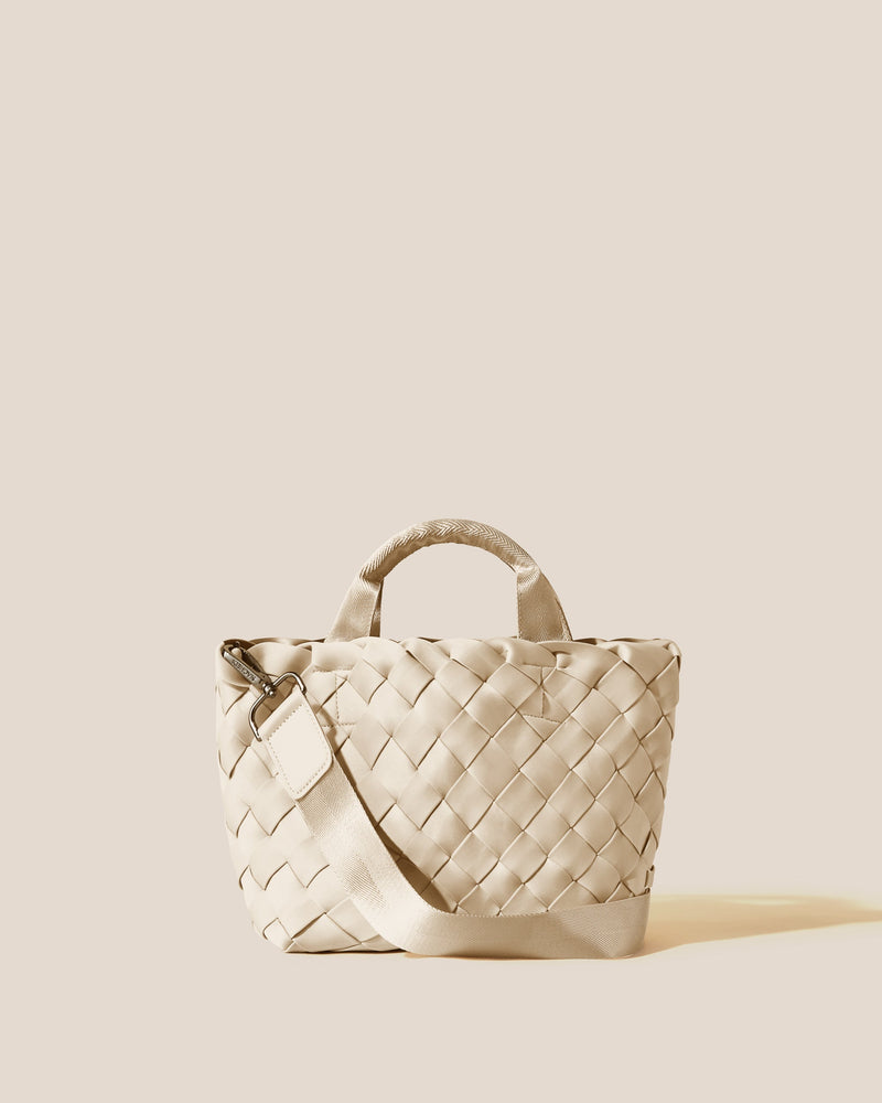 Mini Totes Naghedi Tangier Tote Small Ecru O/S Apoella
