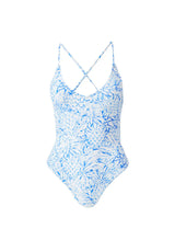 Murcia Cross Back One Piece Pineapples