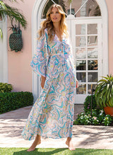 Natalie Maxi Caftan Riviera