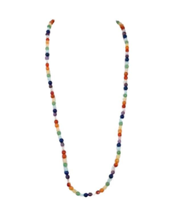 Necklaces Antonia Karra Chakra Beads Necklace Sps Stones Gold Pl O/S Apoella