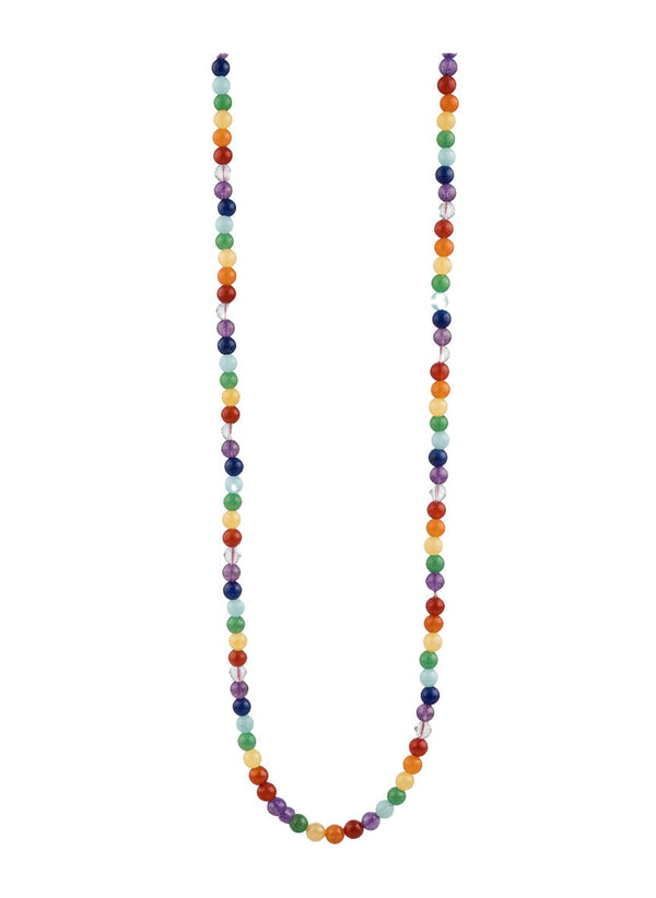 Necklaces Antonia Karra Chakra Beads Necklace Sps Stones Gold Pl O/S Apoella