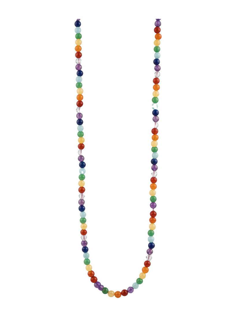 Necklaces Antonia Karra Chakra Beads Necklace Sps Stones Gold Pl O/S Apoella