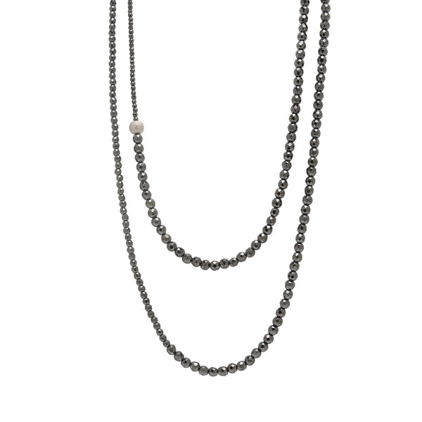 Necklaces Faystone Jewellery Sirius Necklace With Hematite O/S Apoella