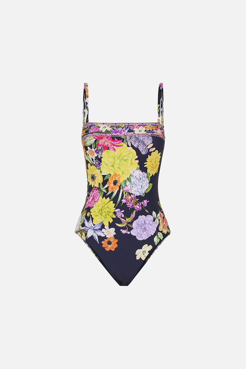 One-Piece Camilla Strapless One Piece Peace Be With You Floral Multi / M Apoella