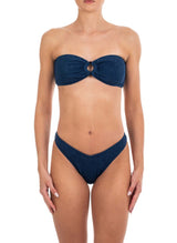 One-Piece Emmanuela Swimwear Emma Bandeau Bikini Blue Apoella