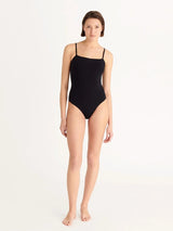 One-Piece Eres Aquarelle Tank Thin Straps One Piece Noir Apoella