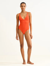 One-Piece Eres Larcin V Neck One Piece Rooibos Apoella