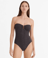One-Piece Eres Scintillant Bustier U One Piece Noir Lurex Apoella