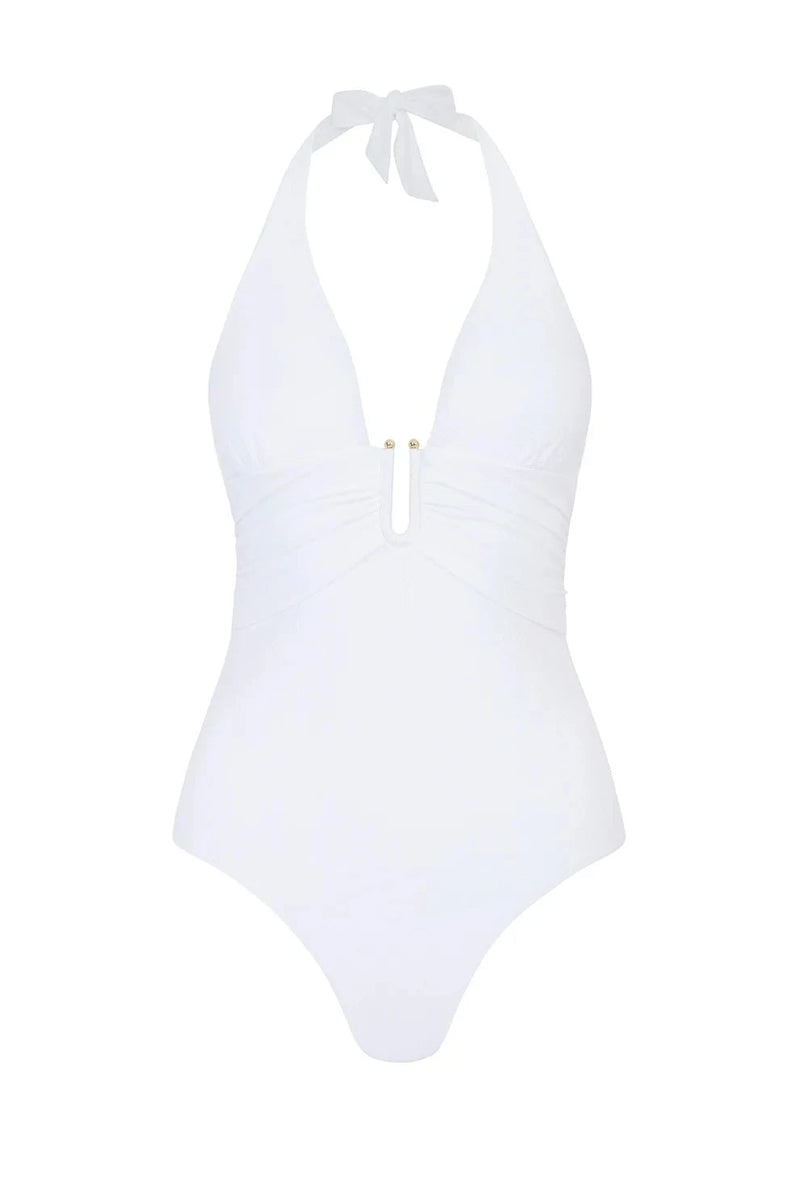 One-Piece Heidi Klein U-bar One Piece White Apoella