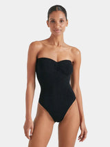 One-Piece Hunza G Brooke Bandeau One Piece Black O/S / Black Apoella