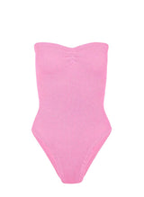 One-Piece Hunza G Brooke Bandeau One Piece Bubblegum O/S / Bubblegum Apoella