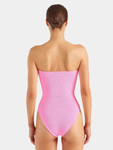 One-Piece Hunza G Brooke Bandeau One Piece Bubblegum O/S / Bubblegum Apoella