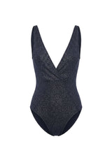 One-Piece Kiohne Cove V Neck One Piece Navy Blue Sparkle Apoella