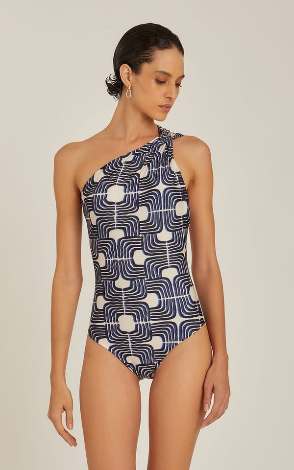 One-Piece Lenny Niemeyer Loop One Shoulder One-piece Paros M / Paros Apoella