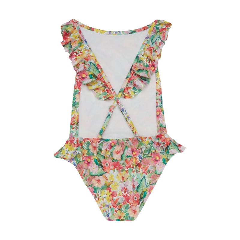 One-Piece Marie Raxevsky Cross Back One Piece Garden Apoella