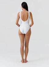 One-Piece Melissa Odabash Carmel Scoop Neck One Piece White Apoella