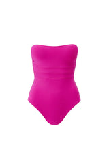 One-Piece Melissa Odabash Latina Bandeau One Piece Raspberry Apoella