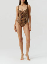 One-Piece Melissa Odabash Mauritius Cup One Piece Cheetah Apoella