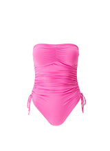 One-Piece Melissa Odabash Sydney Bandeau Ruched One Piece Watermelon Apoella