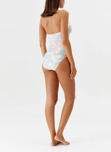 One-Piece Melissa Odabash Zanzibar Halter One-Piece Riviera Apoella