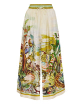 Pants Alémais Jungle Boogie Silk Culotte Multi Apoella