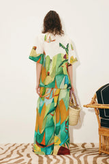 Pants Alémais Mokshini Linen Pants Multi Apoella