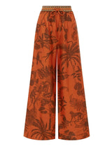 Pants Alémais Monkey Dance Palazzo Pants Rust Apoella