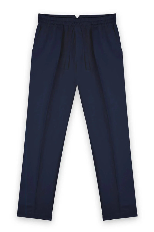Pants Apnée Linen / Tencel Trousers Blue Apoella