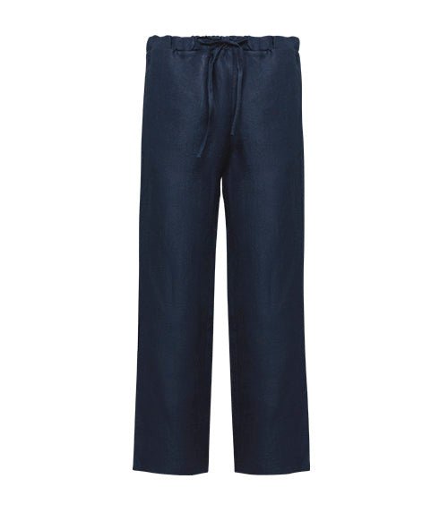 Pants APOELLA Pontus Linen Pants Denim Apoella