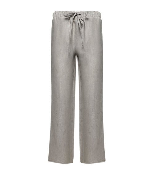 Pants APOELLA Pontus Linen Pants Grey Apoella