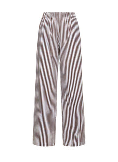 Pants APOELLA Rhode Pants Choco/White Stripes Apoella