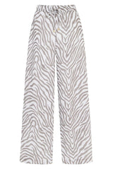 Pants Heidi Klein Oracabesca Linen Pants Animal Print Apoella