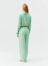 Pants Melissa Odabash Jude Elastic Waist Straight Leg Pants Medina Apoella