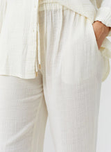 Pants Melissa Odabash Krissy Pants Ivory Apoella