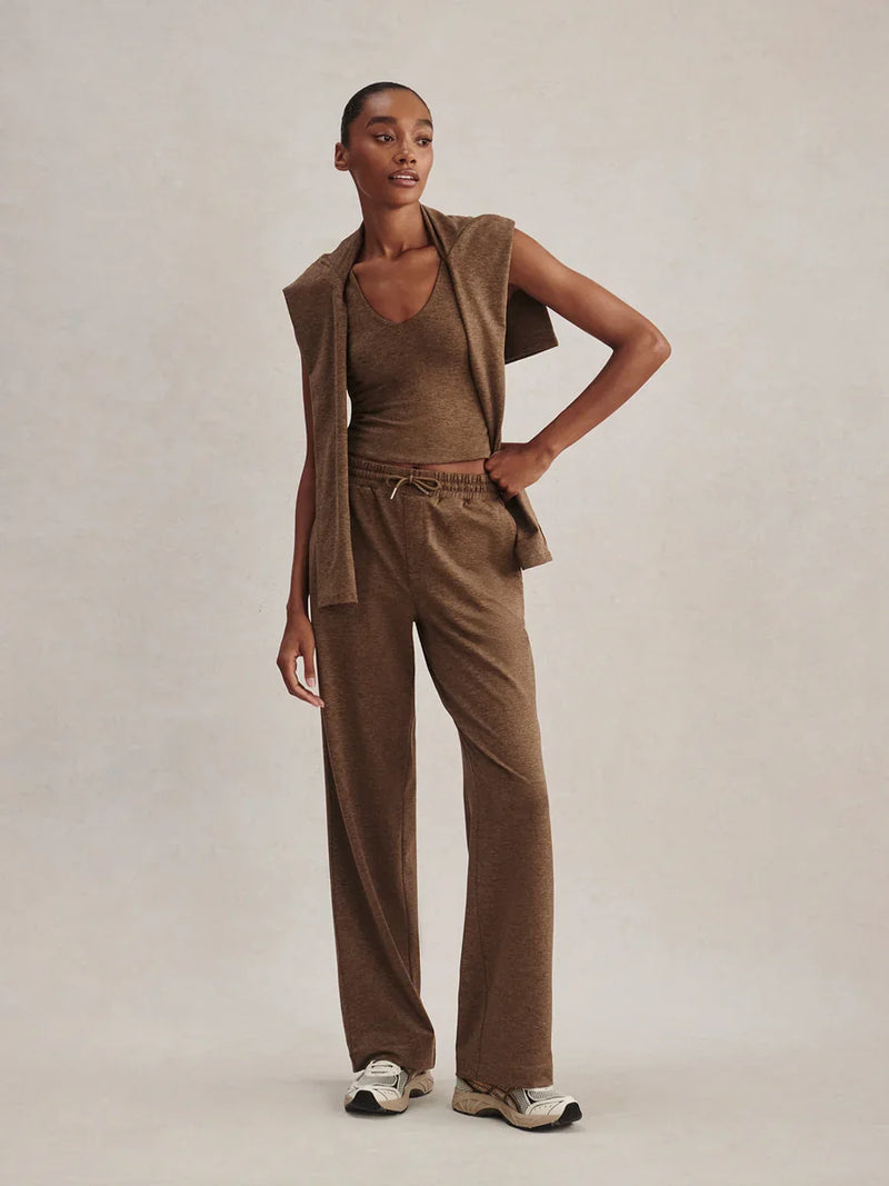 The Easy Pant 32 Teak Olive Marl – APOELLA